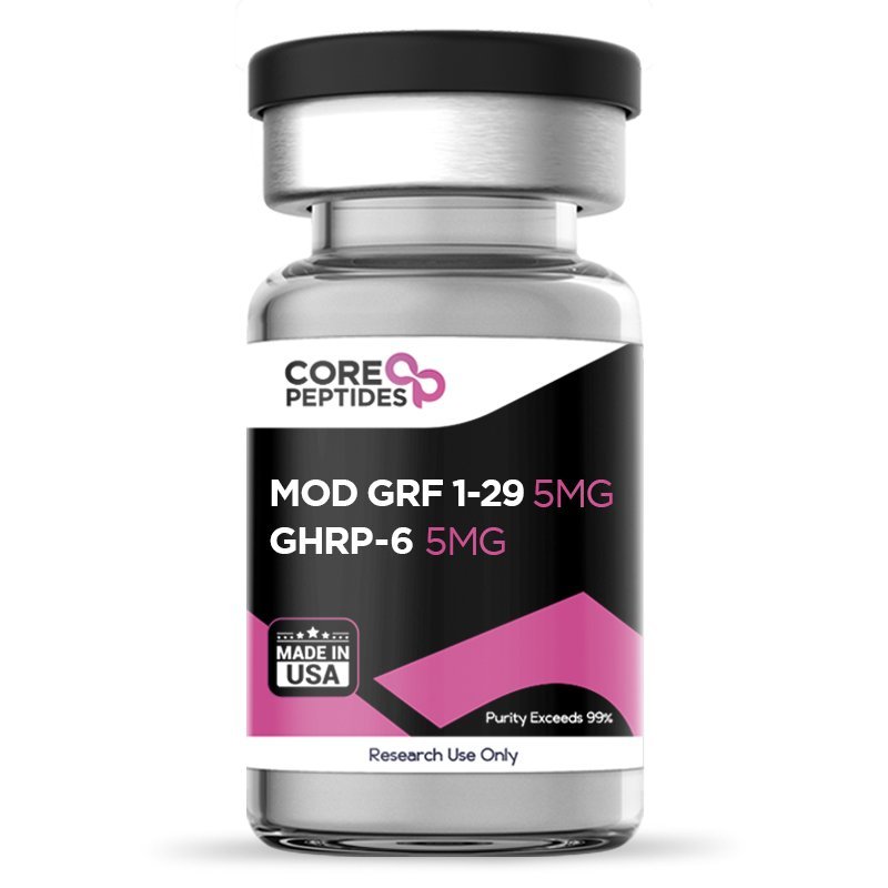 Mod GRF 1-29 & GHRP-6 Blend (10mg) 1 Mod GRF 1 29 GHRP 6 5 5mg