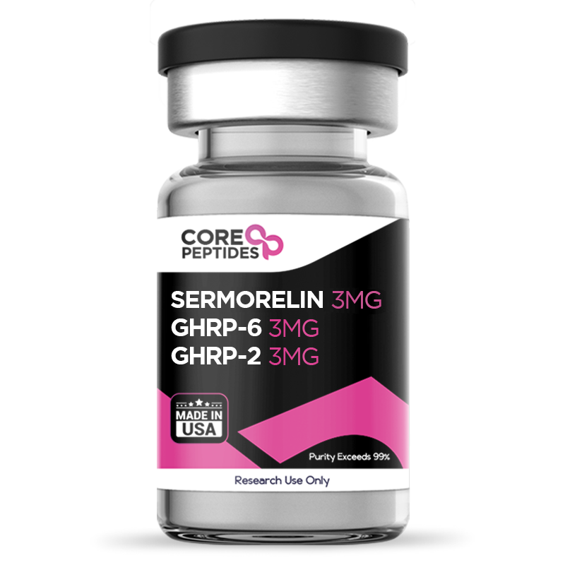 Sermorelin & GHRP-6 & GHRP-2 Blend (9mg) 1 SERMORELIN GHRP 6 GHRP 2 9MG blend